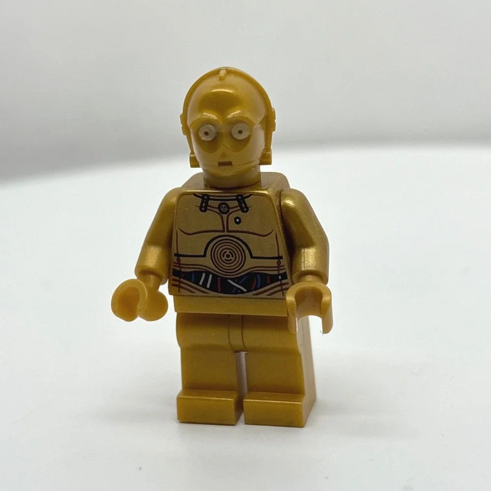 LEGO Star Wars C-3PO Minifigure Pearl Gold Protocol Droid sw0700 Rebel Alliance